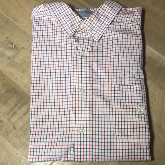 Ralph Lauren Chaps Long Sleeve Polo Men’s Red White and blue XXL - Picture 8 of 9